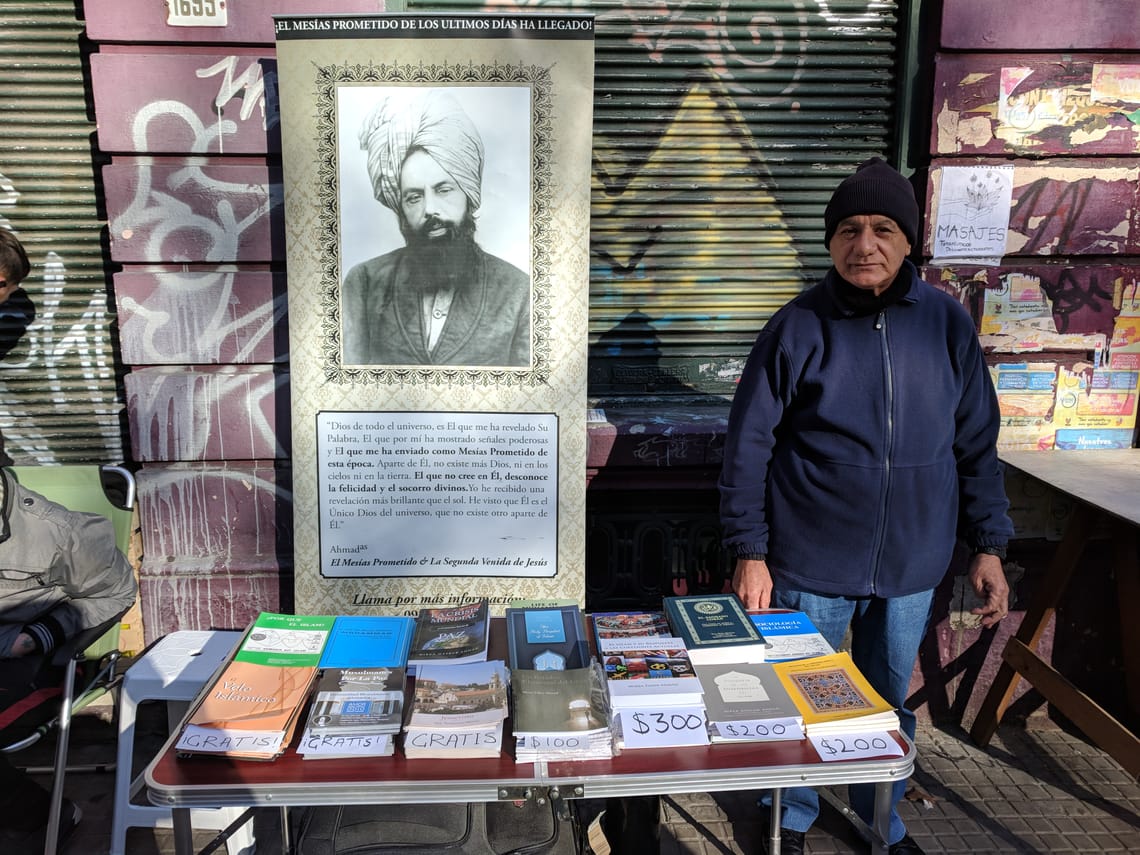 Feria de libros en la Feria de Tristan Narvaja