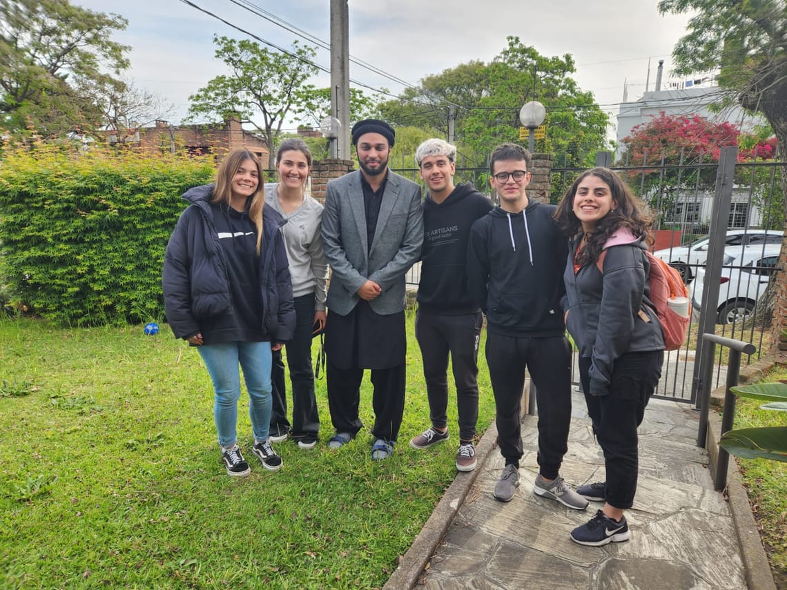 Estudiantes de UCU en visita