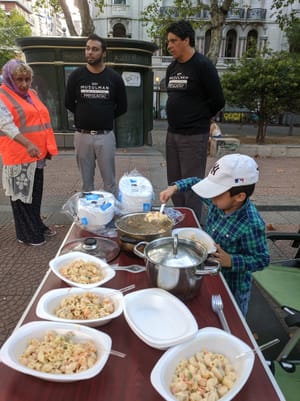 Distribución de Comidas a los sectores vulnerables de Montevideo, 2020